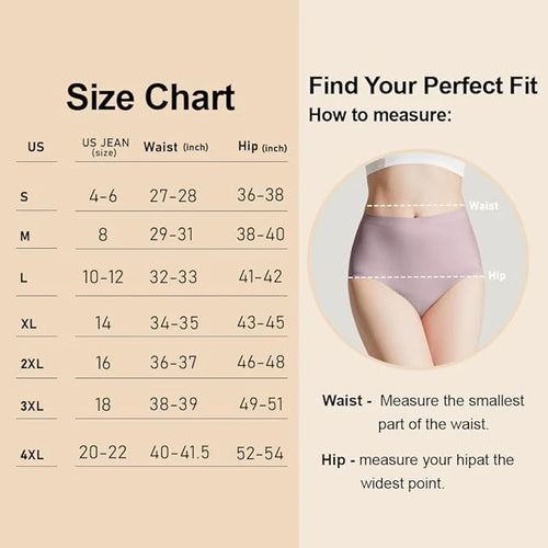 BATTEWA Incontinence Underwear for Women Washable, 50ml,Lavender,X-Large (3Pack) (3Pack)