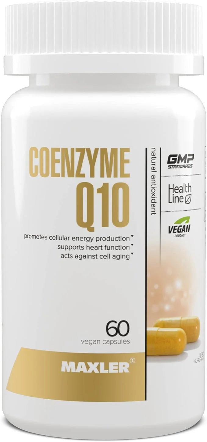 Maxler Coenzyme Q10 (Ubiquinone) Antioxidant Supplement 100 mg Q-10 per 60 Vegan CoQ10 Capsules