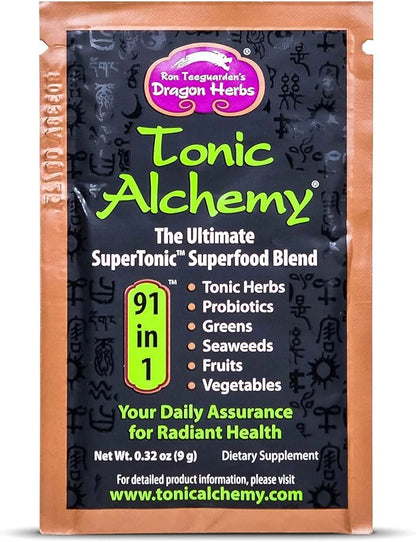 Dragon Herbs Tonic Alchemy Greens Superfood Powder 91 Ingredients