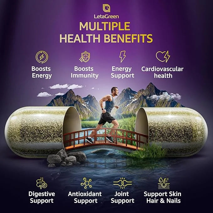 Sea Moss 3000mg Black Seed Oil 2000mg Ashwagandha 1000mg Bladderwrack 1000mg Burdock 1000mg Turmeric 1000mg & D3, K2 K2 wi...