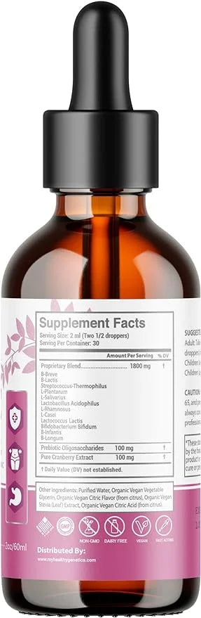 Liquid Probiotics for Women 30 Servings