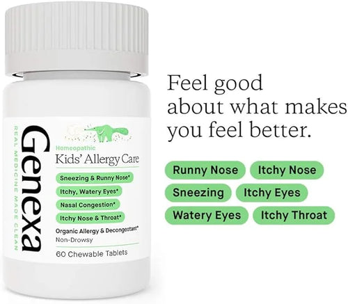 Genexa Kids' Allergy Care 60 Chewable