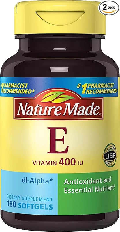 Nature Made Vitamin E 400IU, 180 2)