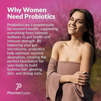 Advanced Women's Probiotics for Gut Health 50 Billion