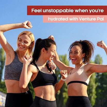 Venture Pal Sugar Free Electrolyte Powder Packets - Liquid Daily IV Drink Mix for Rapid Hydration & Party Recovery | 5 Vit...