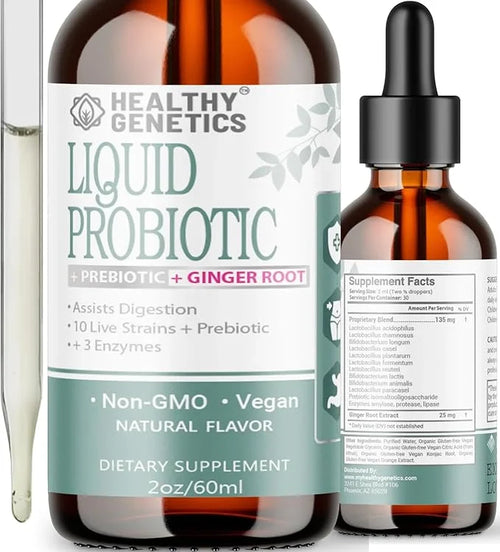 Liquid Probiotics for Women Men & Kids 30 Servings