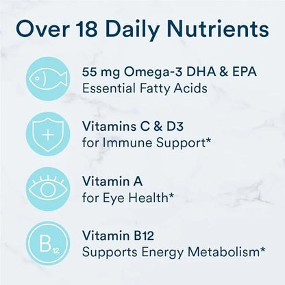 SmartyPants Teen Guy Multivitamin Gummies: Omega 3 Fish D3, C, B12, B6, B6, Vitamin 120 Count (30 Day