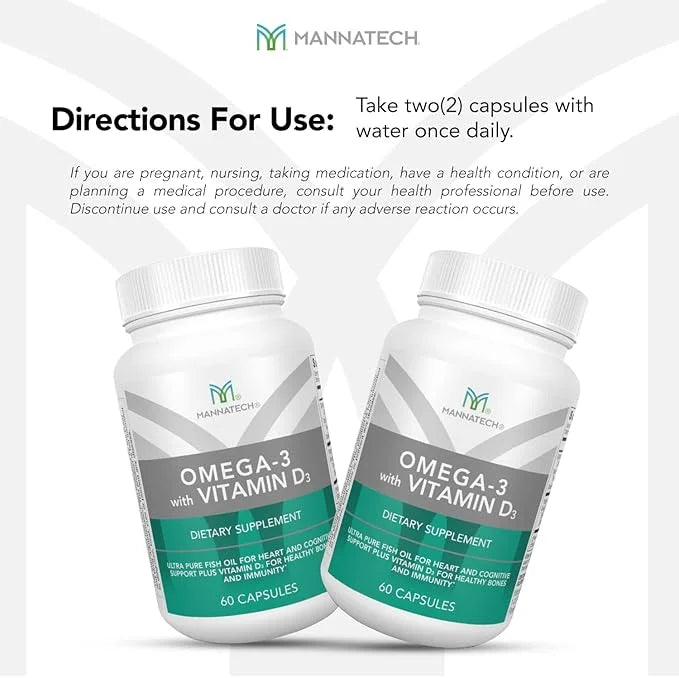 Mannatech Omega-3 with Vitamin D3