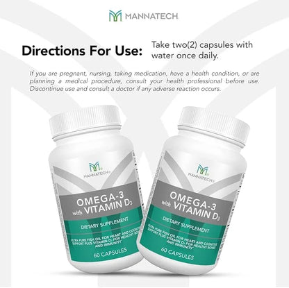 Mannatech Omega-3 with Vitamin D3