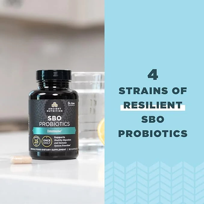 Probiotics for Immune Support by Ancient 30Ct for 25 Billion