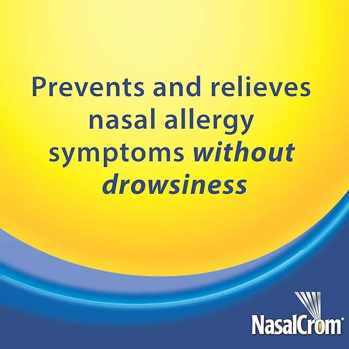 NasalCrom Nasal Spray Allergy Symptom Controller | 200 Sprays | .88 FL OZ - Product Image