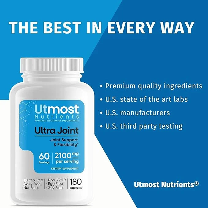 Ultra Joint Non-GMO, Gluten Free Blend 180 Capsules