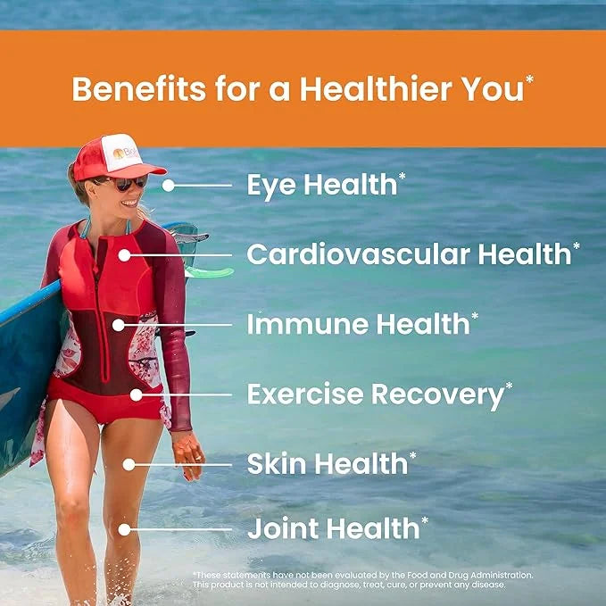 Nutrex Hawaii BioAstin Hawaiian Astaxanthin 12mg, 25 25 Softgels