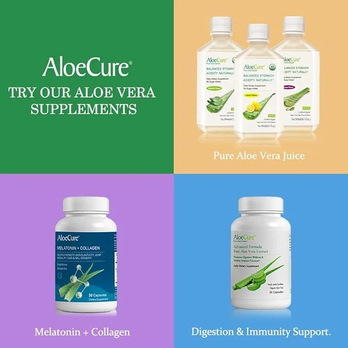 AloeCure Probiotics with 10 Billion CFU 30 Capsules