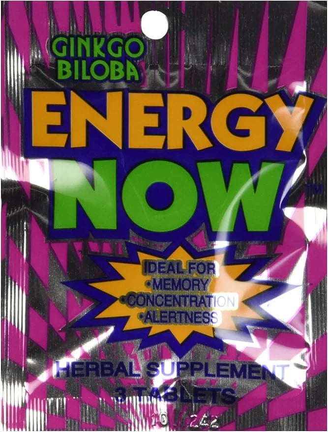 Ginko BILOBA Energy Pills 24 Packs 3 Tables