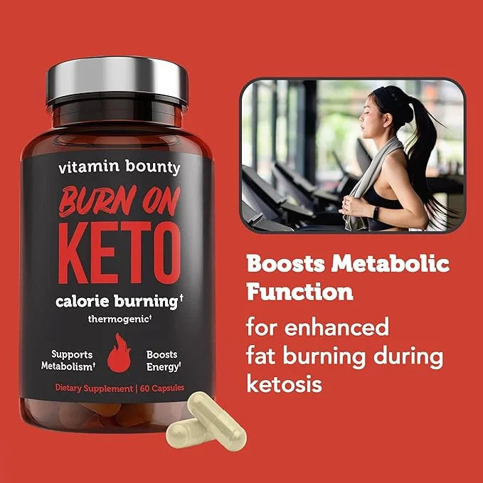 Vitamin Bounty Burn On Keto Multivitamin – Keto-Specific Nutritional Support with Magnesium, Potassium, and MCT for Energy...