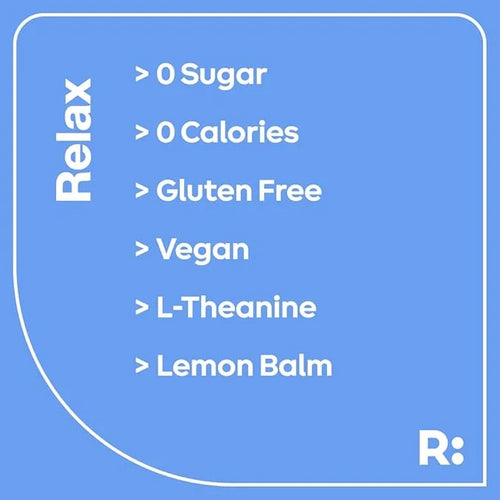 Ryde: Relax Shot 0 Calories, 0 Sugar 2 FL (8 Pack)