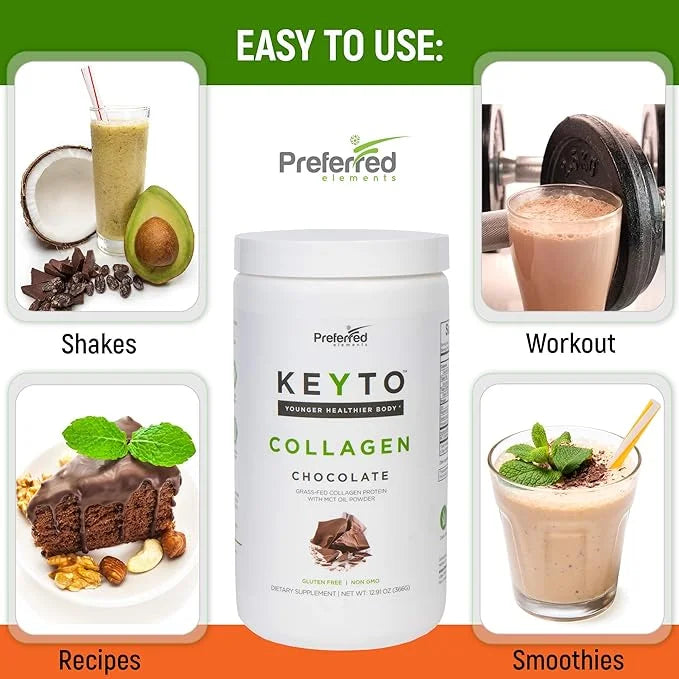 Keto Collagen Protein Powder with MCT