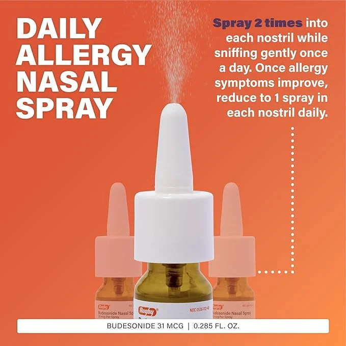 Rugby Budesonide Nasal Spray 0.285 Fl.