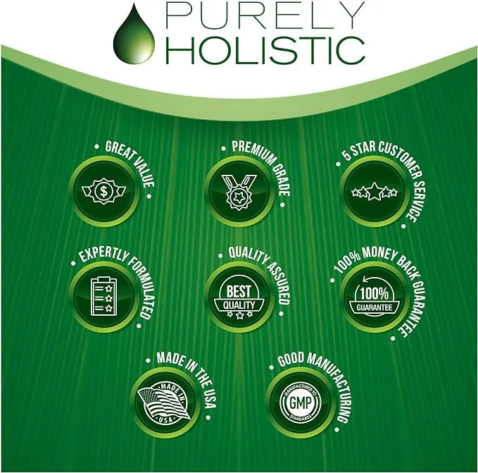 Purely Holistic CoQ10 100mg 240 SoftGels 8 Month Q10 Supplement 10 -