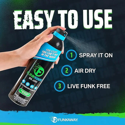 FunkAway Big Jobs Aerosol Spray, 13.5 2)