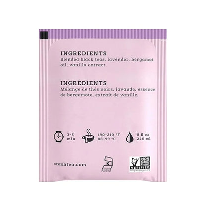 Stash Tea Breakfast In Paris Black Tea - Caffeinated, Non-GMO Project Verified Premium Tea with No Artificial Ingredients,...