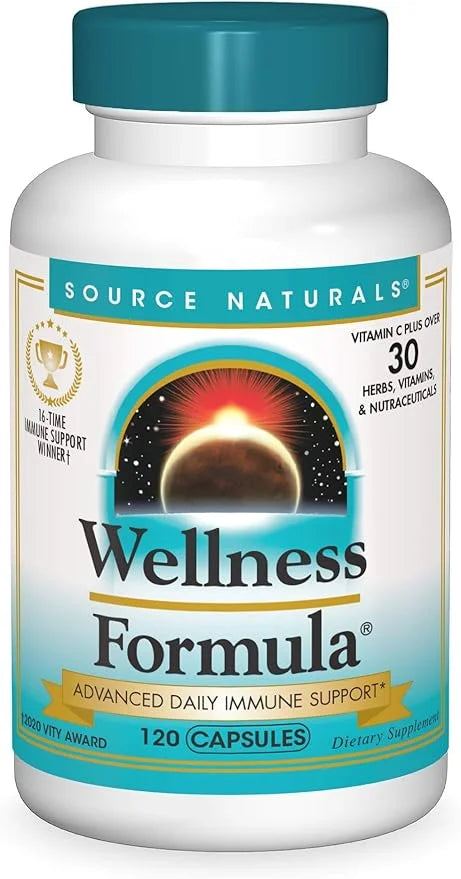 Source Naturals Wellness Formula, Advanced Immune 120 Capsules