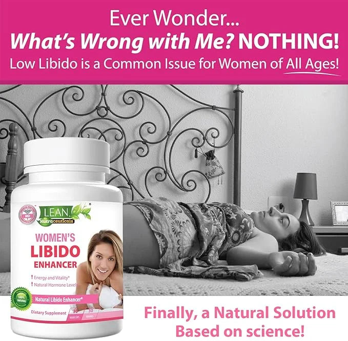 Libido Booster for Women, Maca Root Fenugreek Tongkat Ali Horny Goat Weed Female Energy Enhancer, Hormone Harmony Balance ...