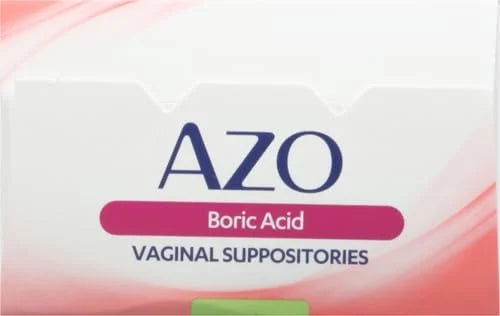 AZO Boric Acid Vaginal Suppositories, Helps 30 Count 2)