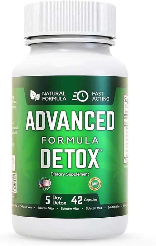 Advanced Detox Cleanse, Natural Detox & 42 Capsules