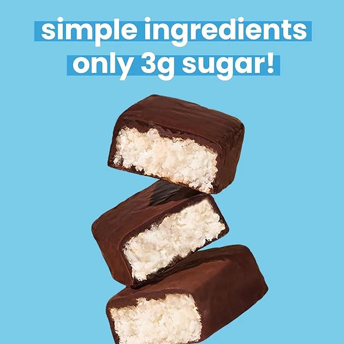UNREAL Dark Chocolate Coconut Bars (3 Value Size Bags) | Vegan, 3g Sugar, & 3 Simple Ingredients | Non-GMO, Gluten Free, &...