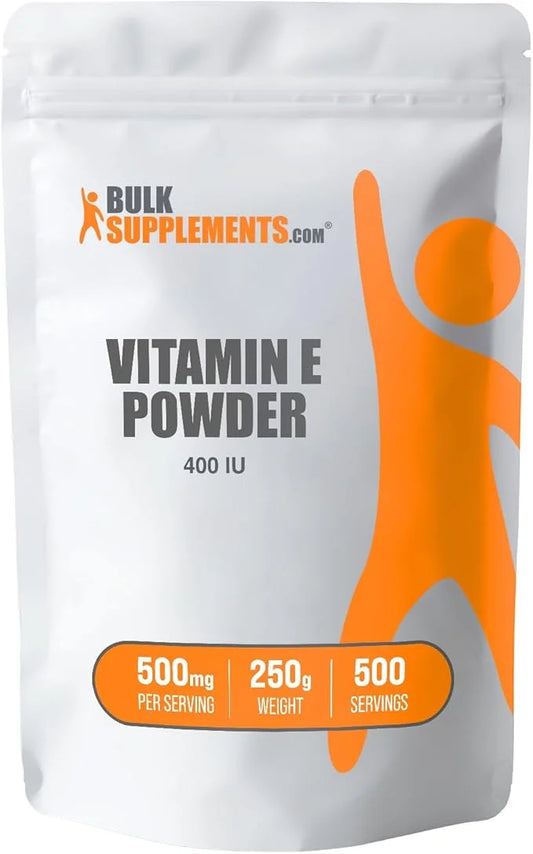BulkSupplements.com Vitamin E 400 IU Powder 500mg per 250g (8.8 (8.8 oz) 1)