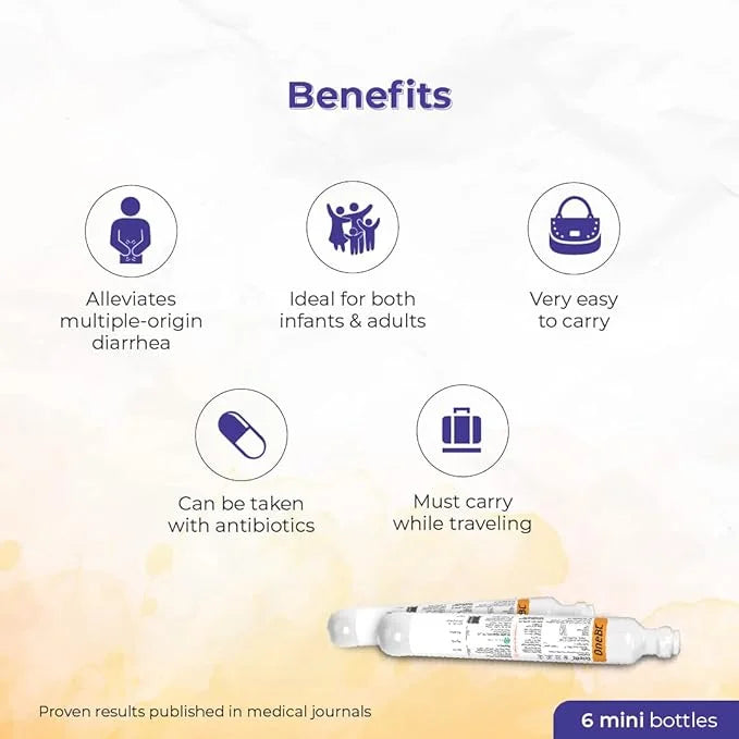One Bc Probiotic Supplement to Alleviate 6 X 5Ml Mini