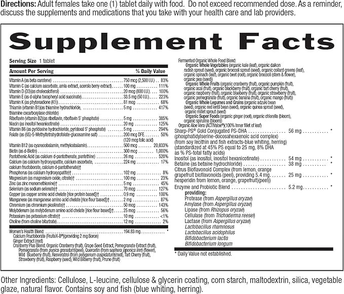 Country Life CORE Daily-1 for Women 50+ Multivitamin 50, Complete