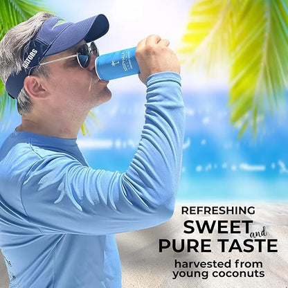 Sriphala Mineral Rich Nutritious Coconut Water Organic – with Fulvic Acid + Electrolyte Water – Non-GMO, Keto, Gluten-Free...