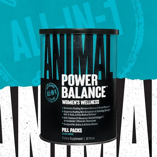 Animal Power Balance – Women's Alpha F Comprehensive Formula – Supports Hormonal Balance, Complexion, Hair, Nails, Mood an...