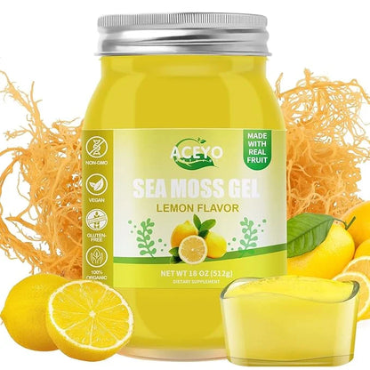 (18 OZ) Irish Sea Moss Gel 102 Vitamins