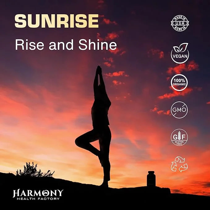 Sunrise 10x Potency Nootropic Adaptogenic Mushroom 60 Count