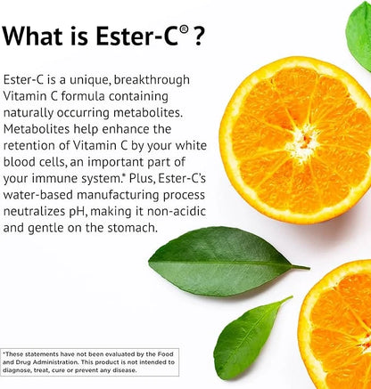 American Health Ester-C 1000 mg 90 Capsules 3) - 24-Hour Immune 270 Total