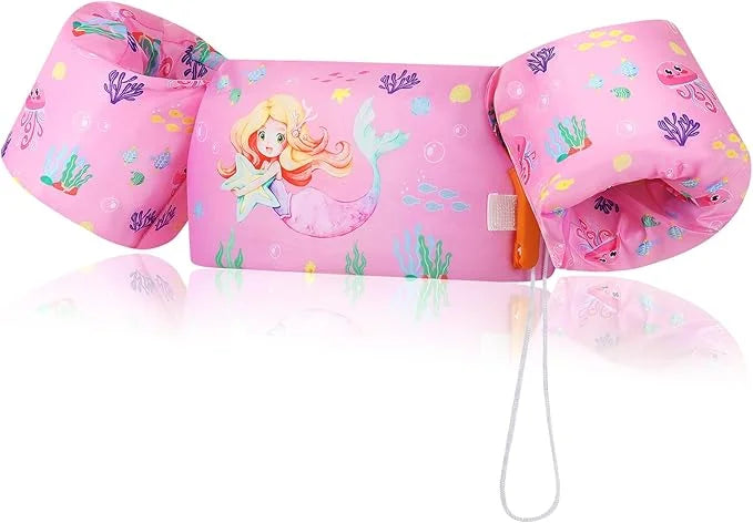 Moko Toddler Swim Vest for Kids, 20-50 lbs/22-66 lbs Clearance Swim Arm Band Cartoon Swimming Wings Pool Float Vests Sleev...