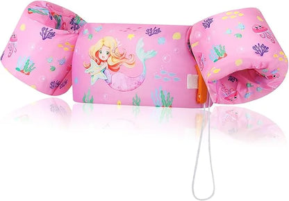 Moko Toddler Swim Vest for Kids, 20-50 lbs/22-66 lbs Clearance Swim Arm Band Cartoon Swimming Wings Pool Float Vests Sleev...