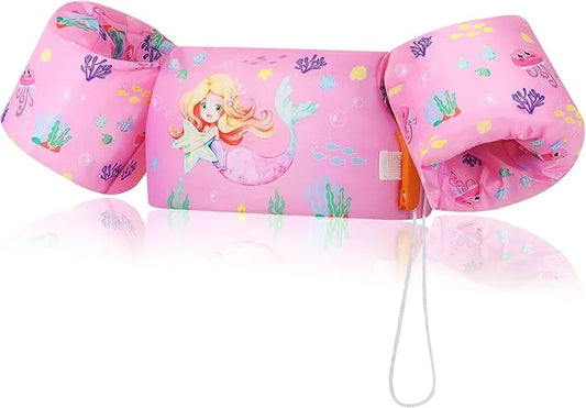 Moko Toddler Swim Vest for Kids, 20-50 lbs/22-66 lbs Clearance Swim Arm Band Cartoon Swimming Wings Pool Float Vests Sleev...