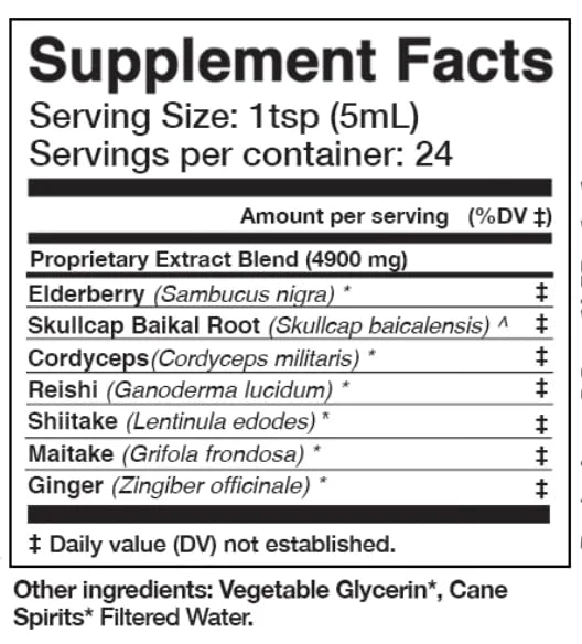Anima Mundi Black Elderberry Syrup (4oz / 118ml)