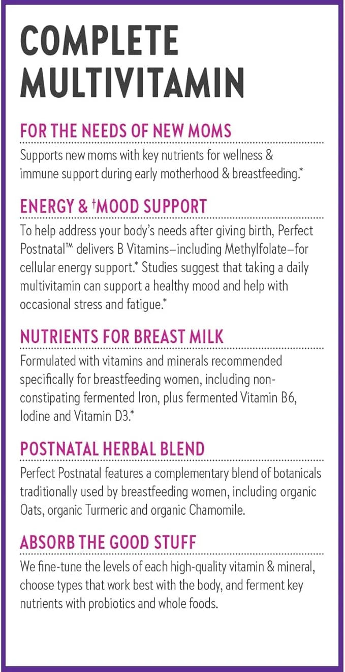 New Chapter, Postnatal Vitamins Lactation Supplement, D3 + 192 Count