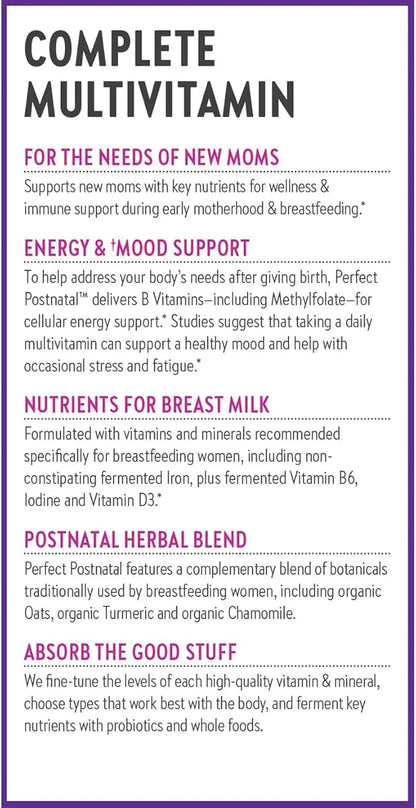 New Chapter, Postnatal Vitamins Lactation Supplement, D3 + 192 Count