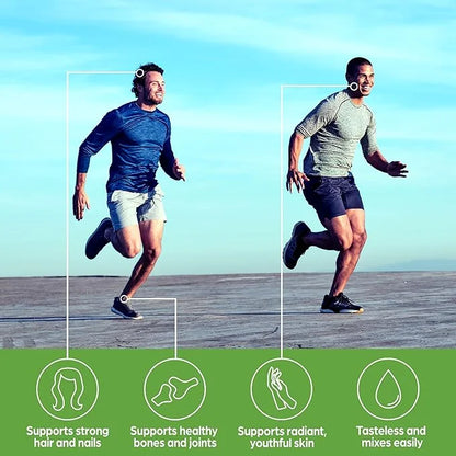 Orgain Keto Collagen Protein Powder, Chocolate 10g Grass 5g MCT 0.88lb