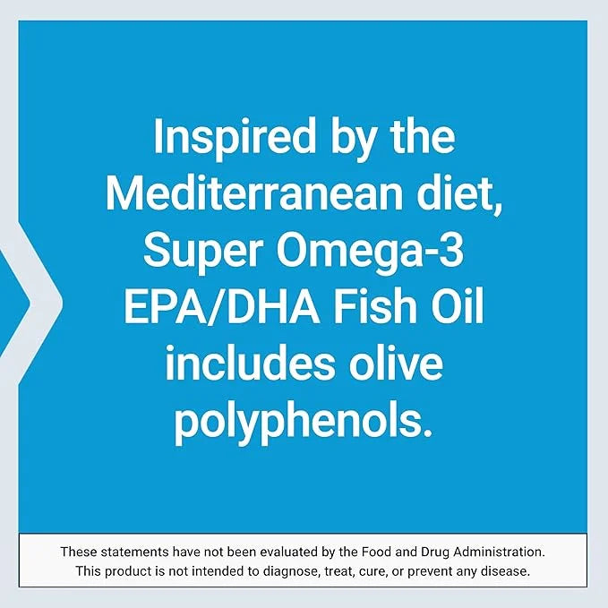 Life Extension Super Omega-3 EPA/DHA Fish 60 Softgels
