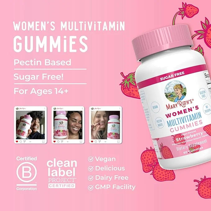 MaryRuth's Multivitamin for Women 14+ 60 Count