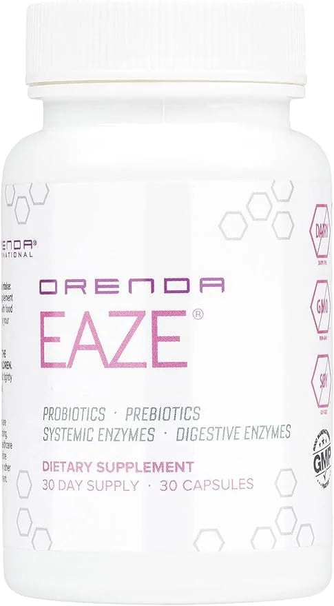 Orenda Eaze®: Gut Wellness Capsules 6-in-1 Digestive 30 Capsules
