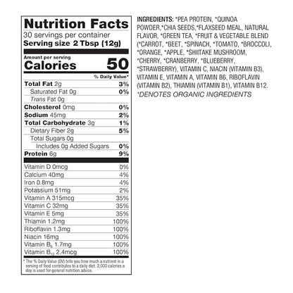 BetterBody Foods Organic Superfood Powder B12 (12.7 (12.7 oz.)